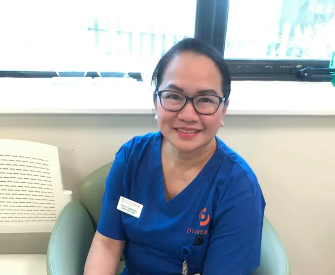 Shirley – en inspirerande Diaverum-sjuksköterska