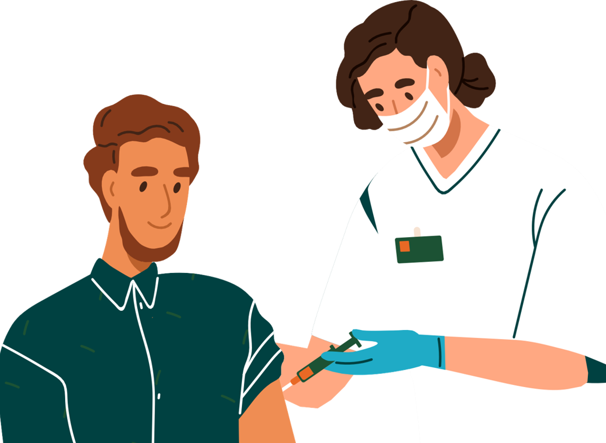 Ta din influensa- och COVID-19-vaccination